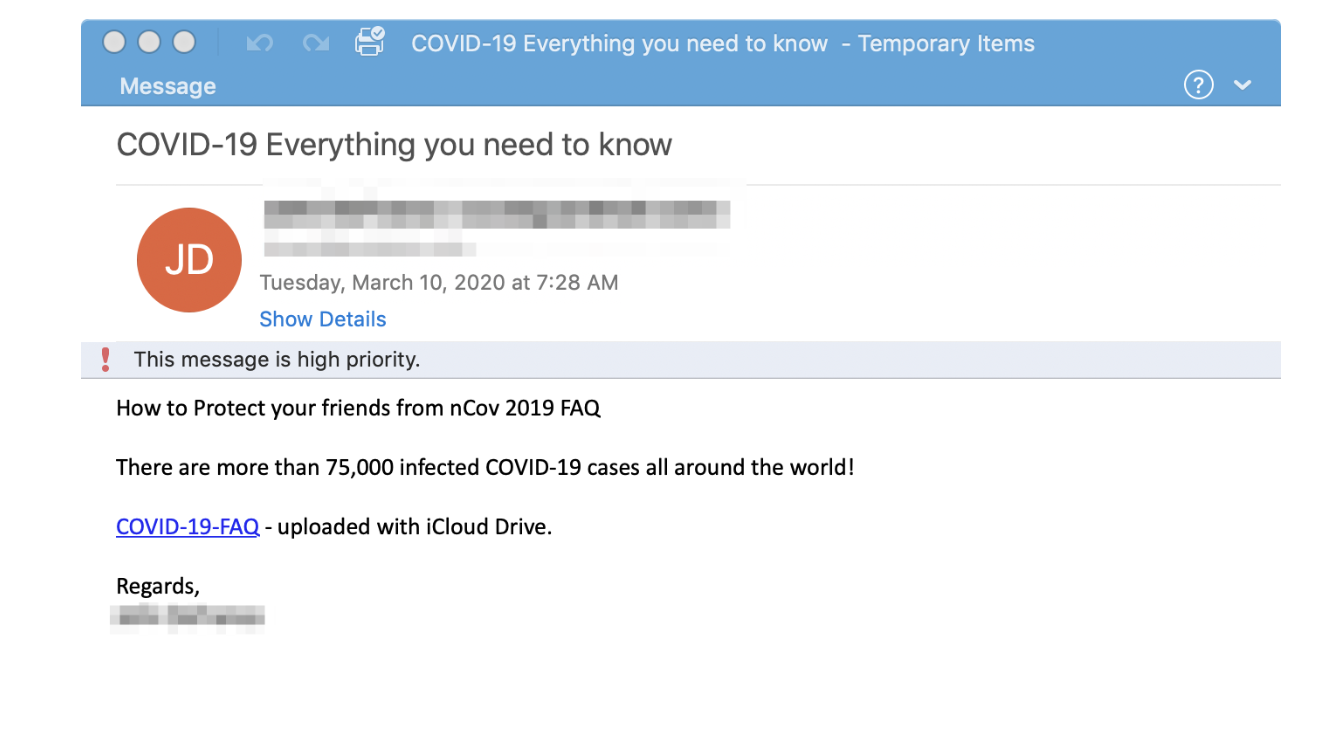 COVIDemail