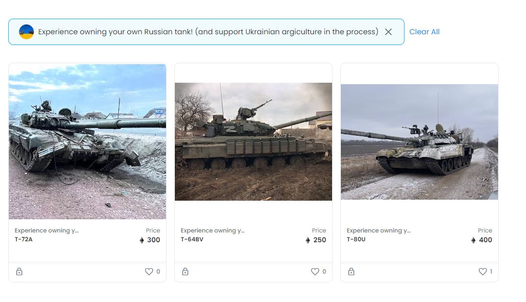 ukrainian farmer tank nft 2 ukrainian farmer tank nft 2