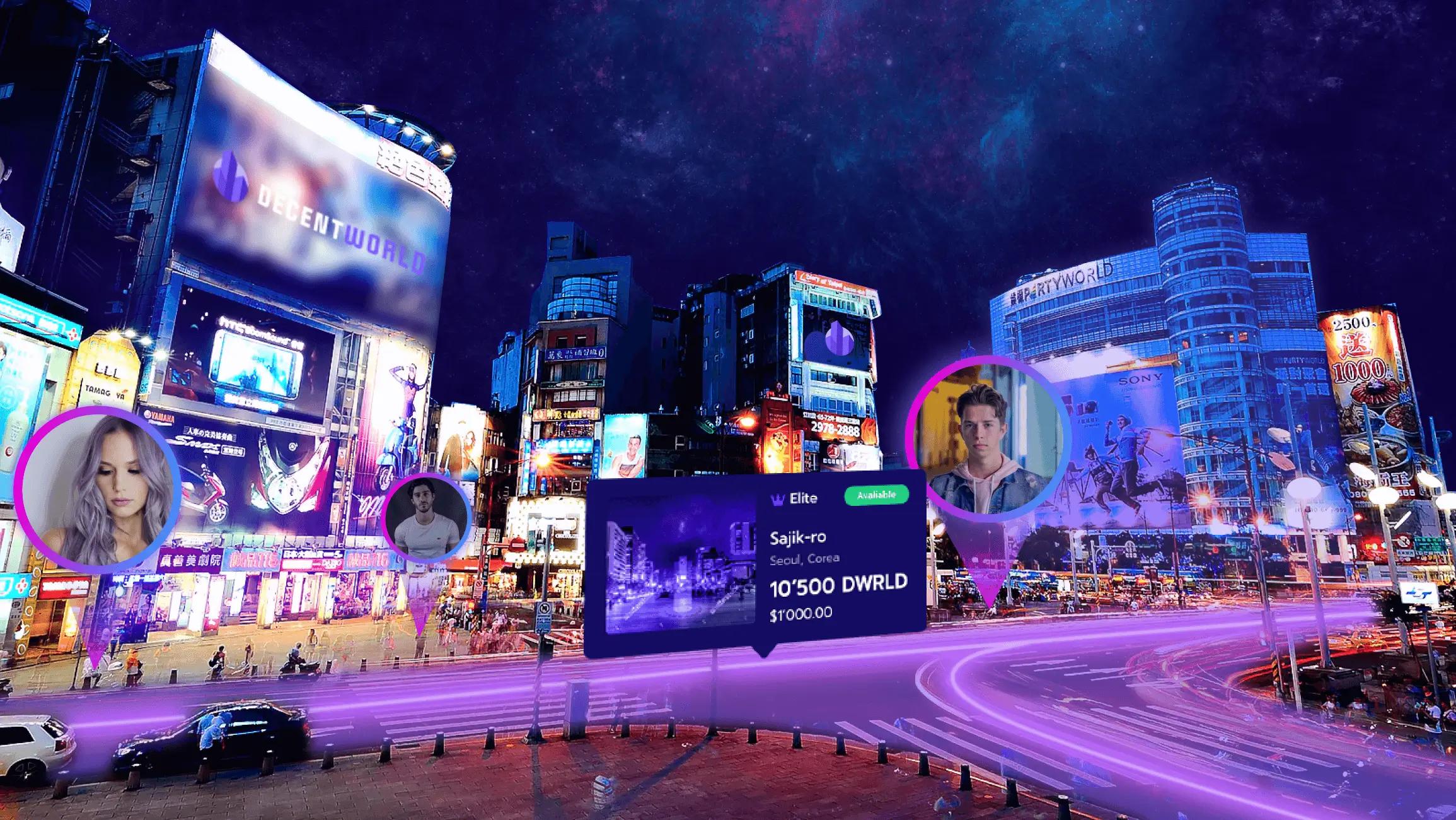 Metaverse decentworld