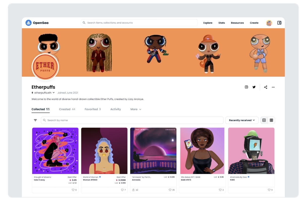 opensea desin new opensea design updates