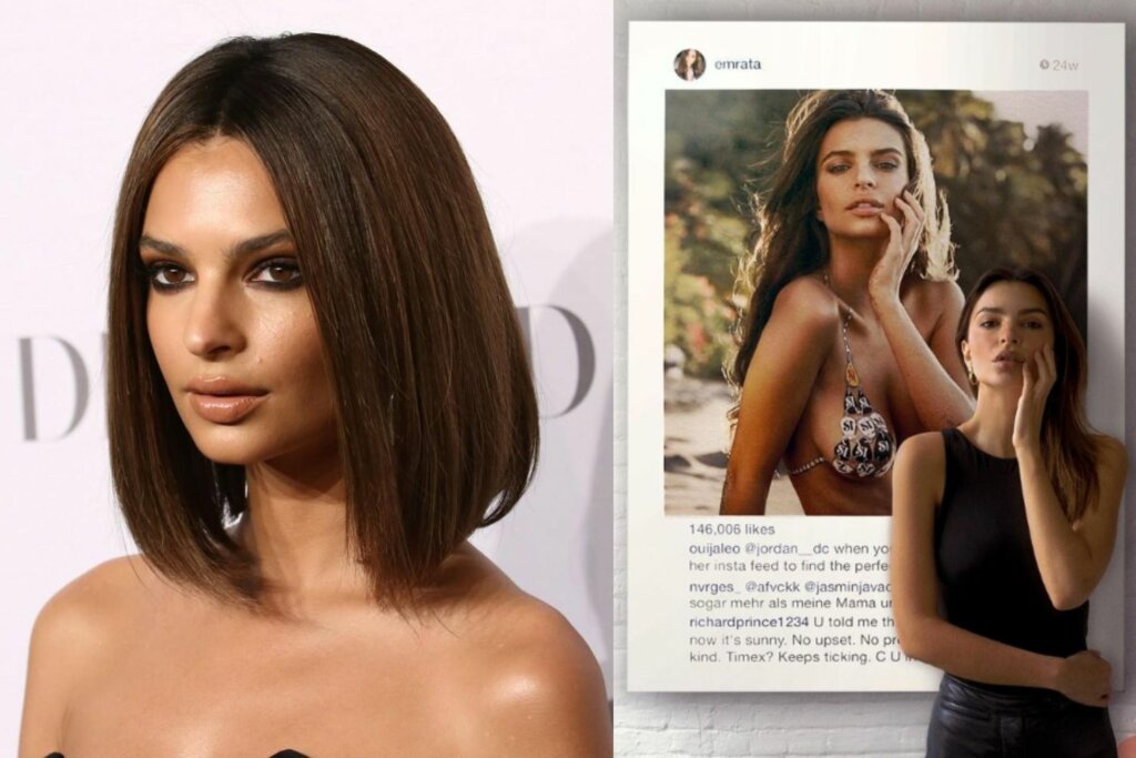 Emily Ratajkowski’s NFT Portrait | Dailycoin.com Top 10 Weirdest Things That Have Been Minted and Sold as NFTs | Dailycoin.com