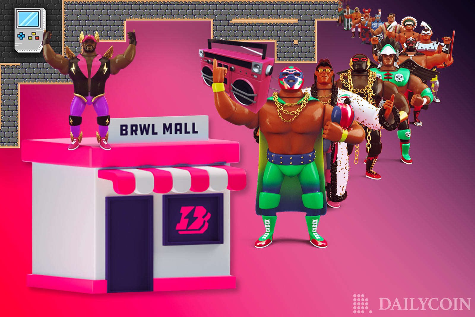Blockchain Brawlers to Get BRWL MALL