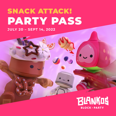 Snack attack - Blankos Block Party Snack attack - Blankos Block Party