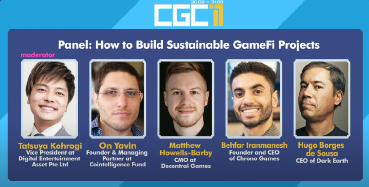 CGC11 panel gamefi projects CGC11 panel on gamefi projects