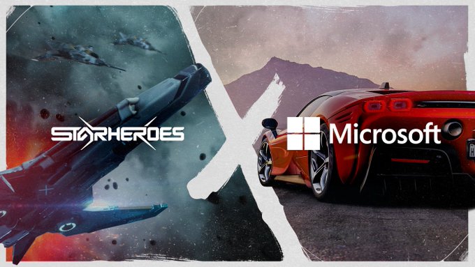 starheroes x microsoft microsoft backs starheores blockchain games