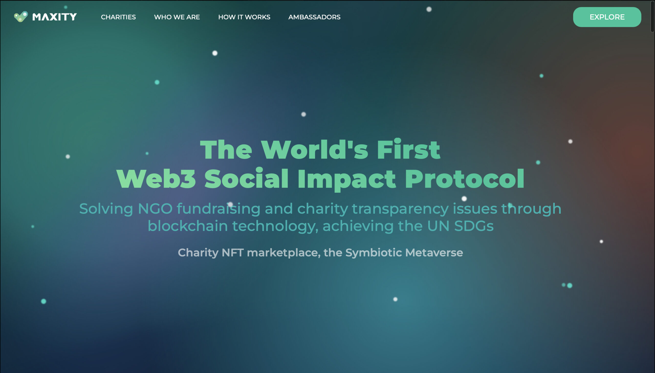 Maxity Homepage Top 10 New Projects Powered by Chainlink Oracle Network | Dailycoin.com