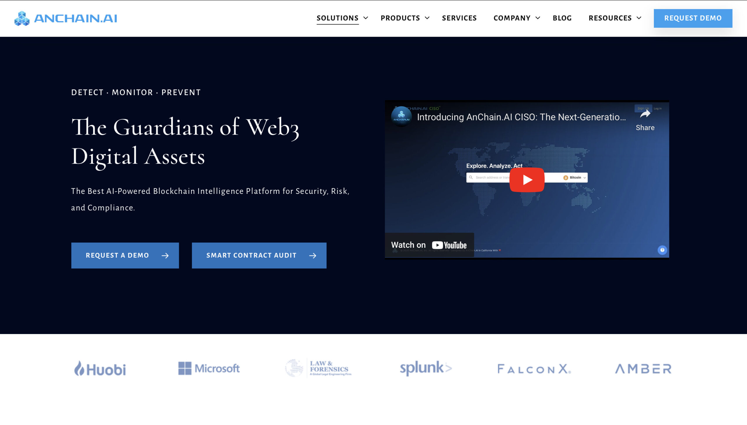AnChain Homepage Top 10 New Projects Powered by Chainlink Oracle Network | Dailycoin.com