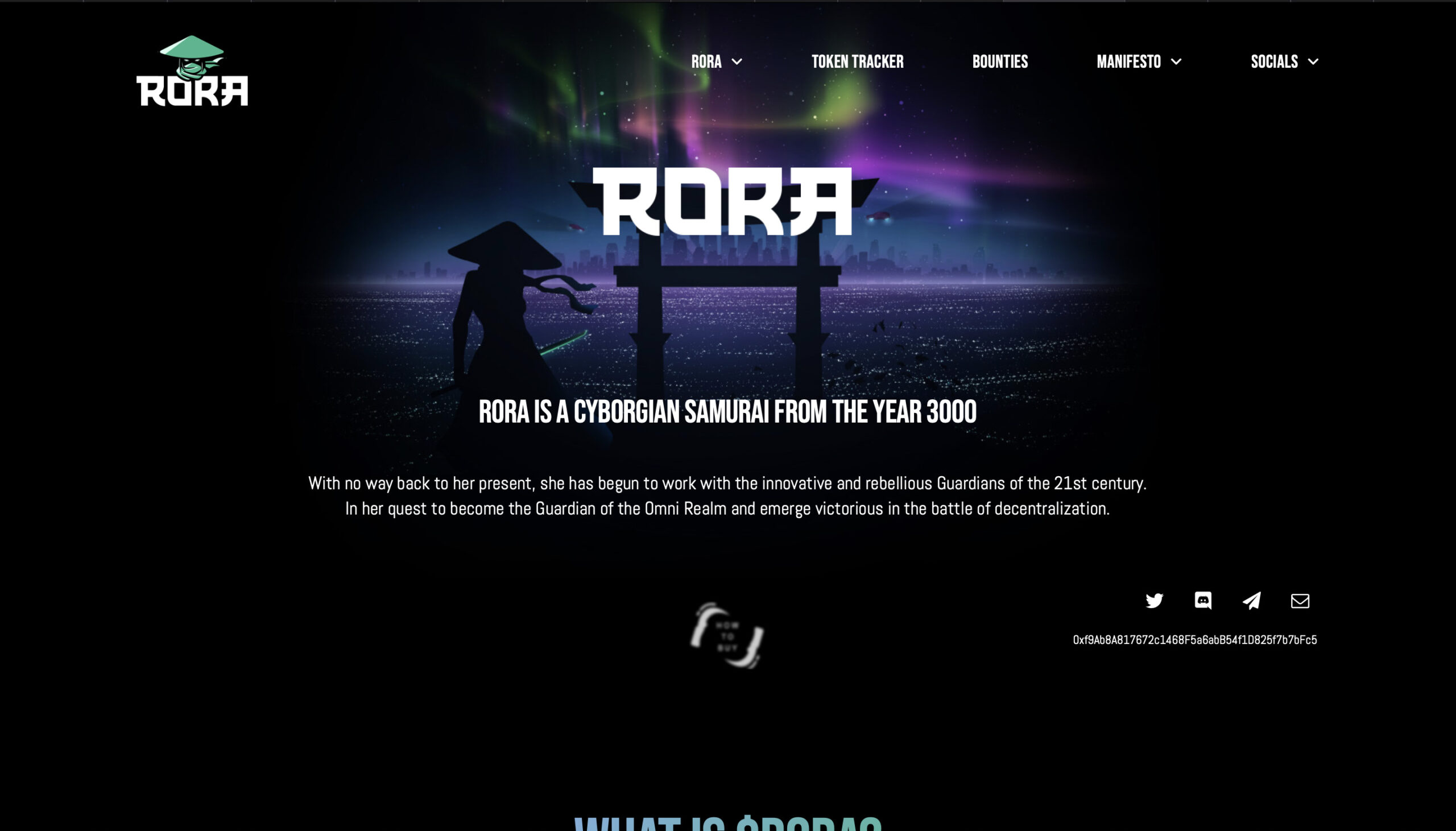 Rora Realm Home Page Top 10 New Projects Powered by Chainlink Oracle Network | Dailycoin.com