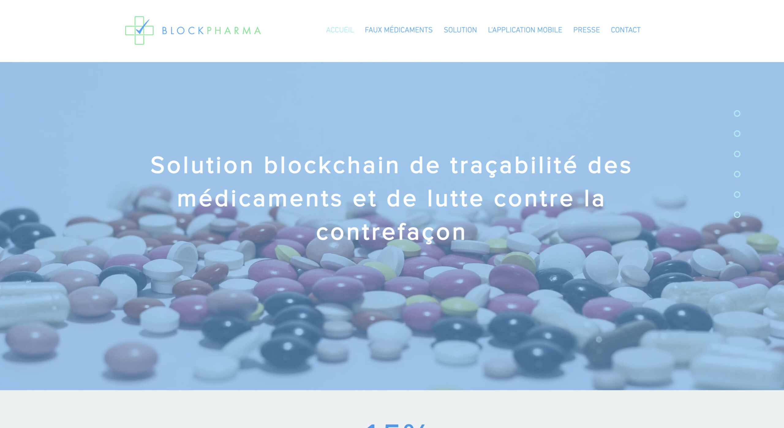 BlockPharma Homepage 8 Best Blockchain Healthcare Companies in 2022 | Dailycoin.com
