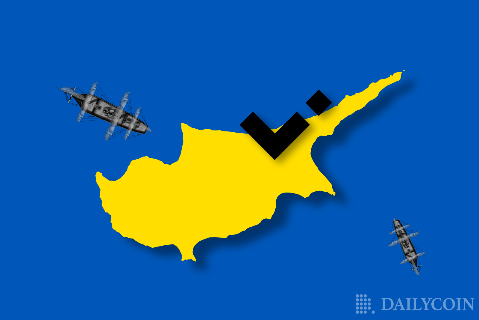 Cyprus binance BNB approve tick boats sailing