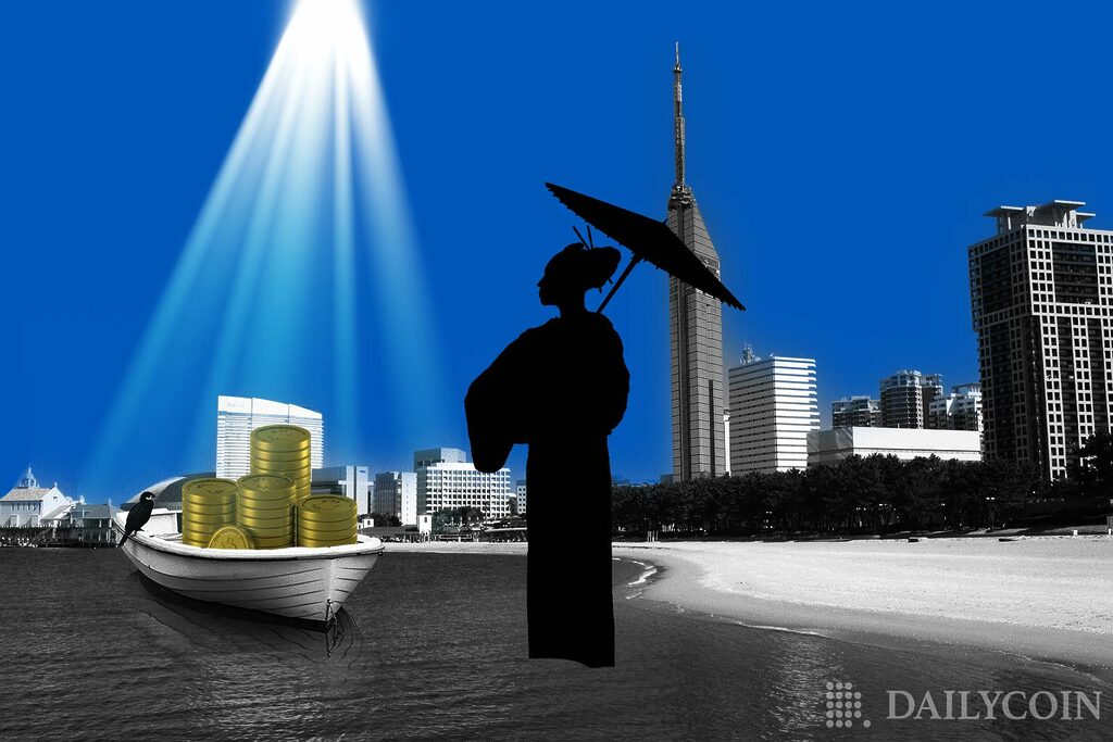 Japan blockchain adoption Fukuoka