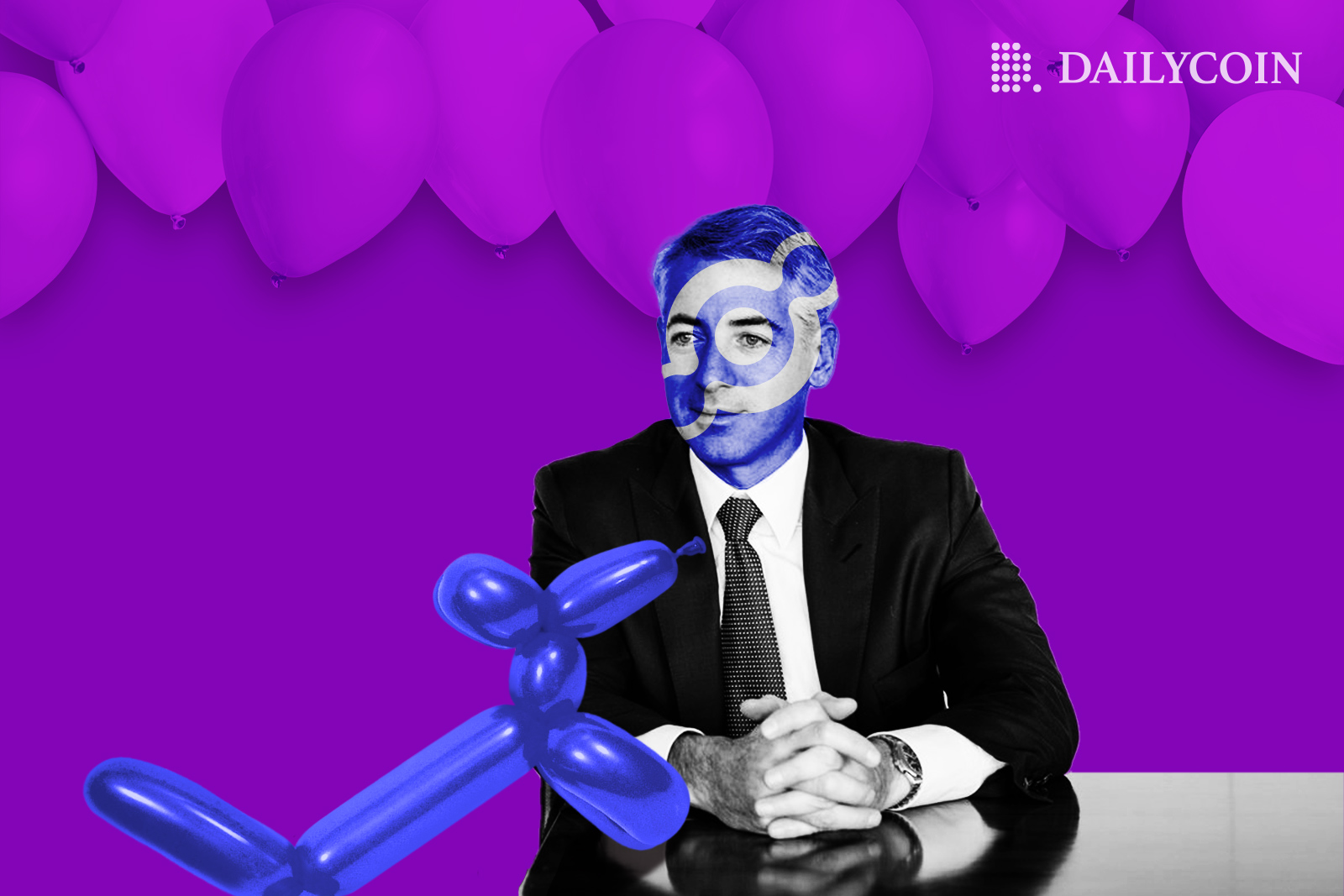 bill ackman helium (hnt) balloon dog