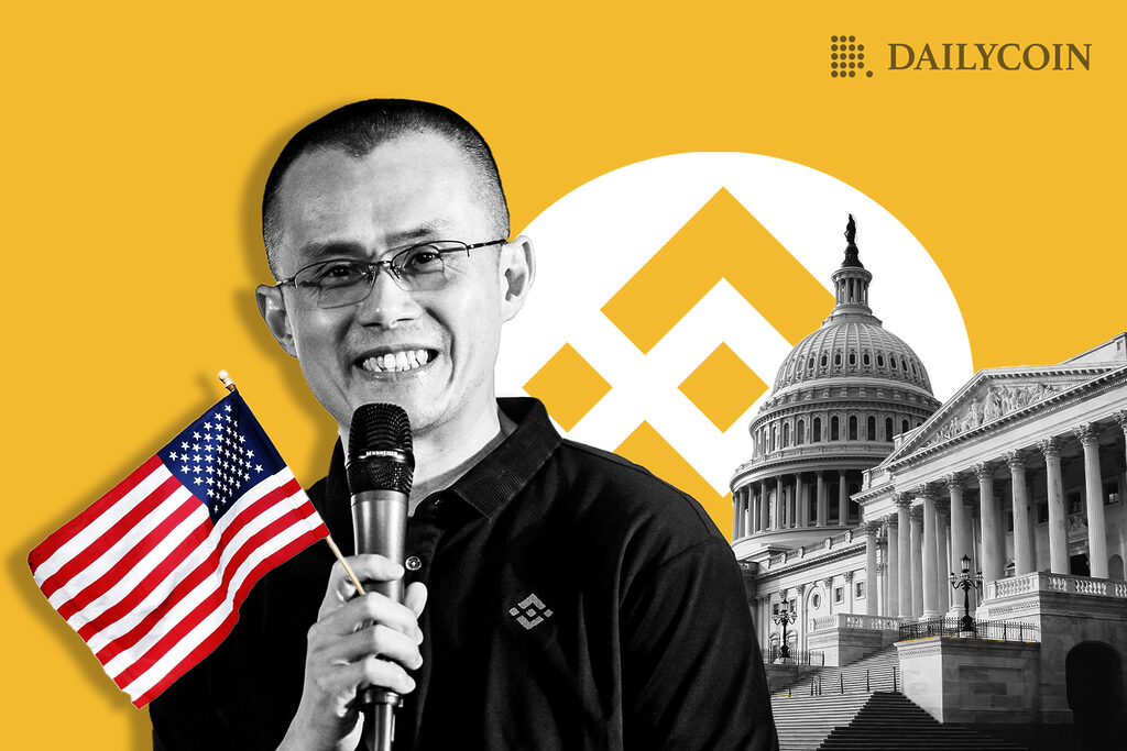 binance us cz capitol hill us flag