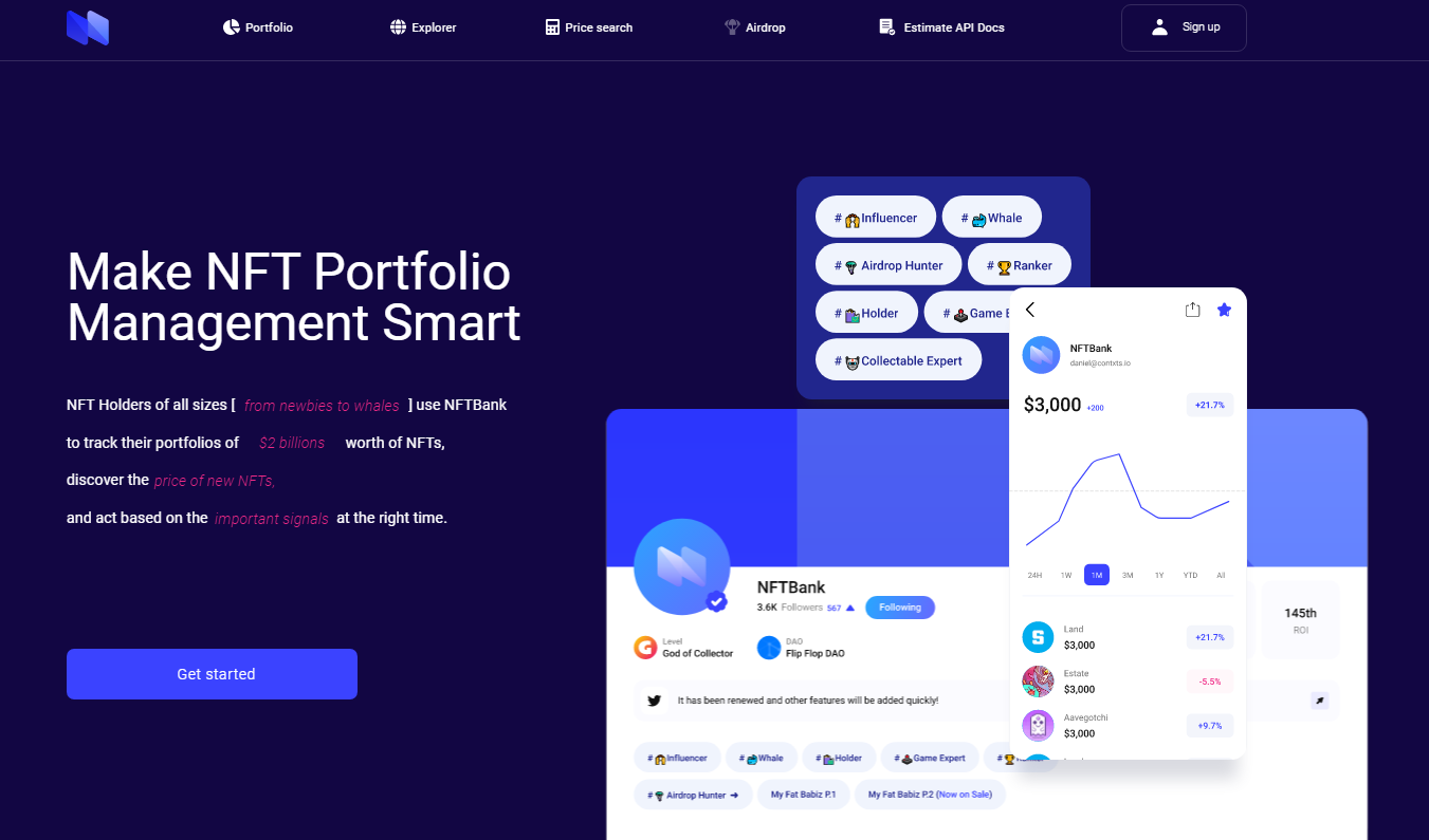NFTBank NFTBank Homepage | Dailycoin.com