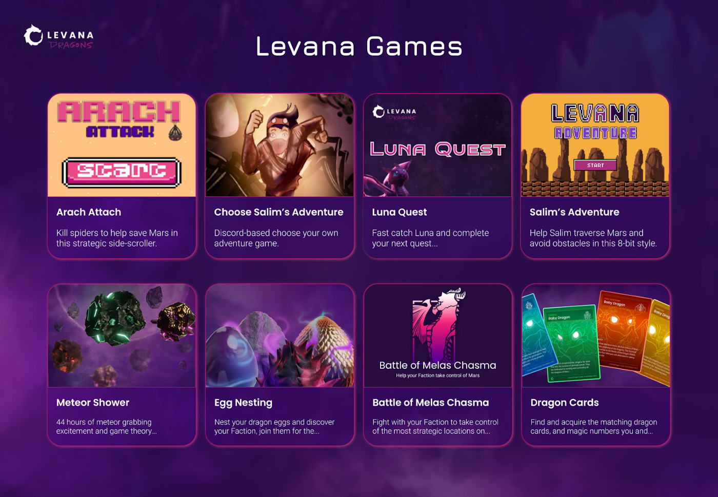 Levana Games Levana games