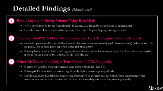 Detail findings Alastor Report