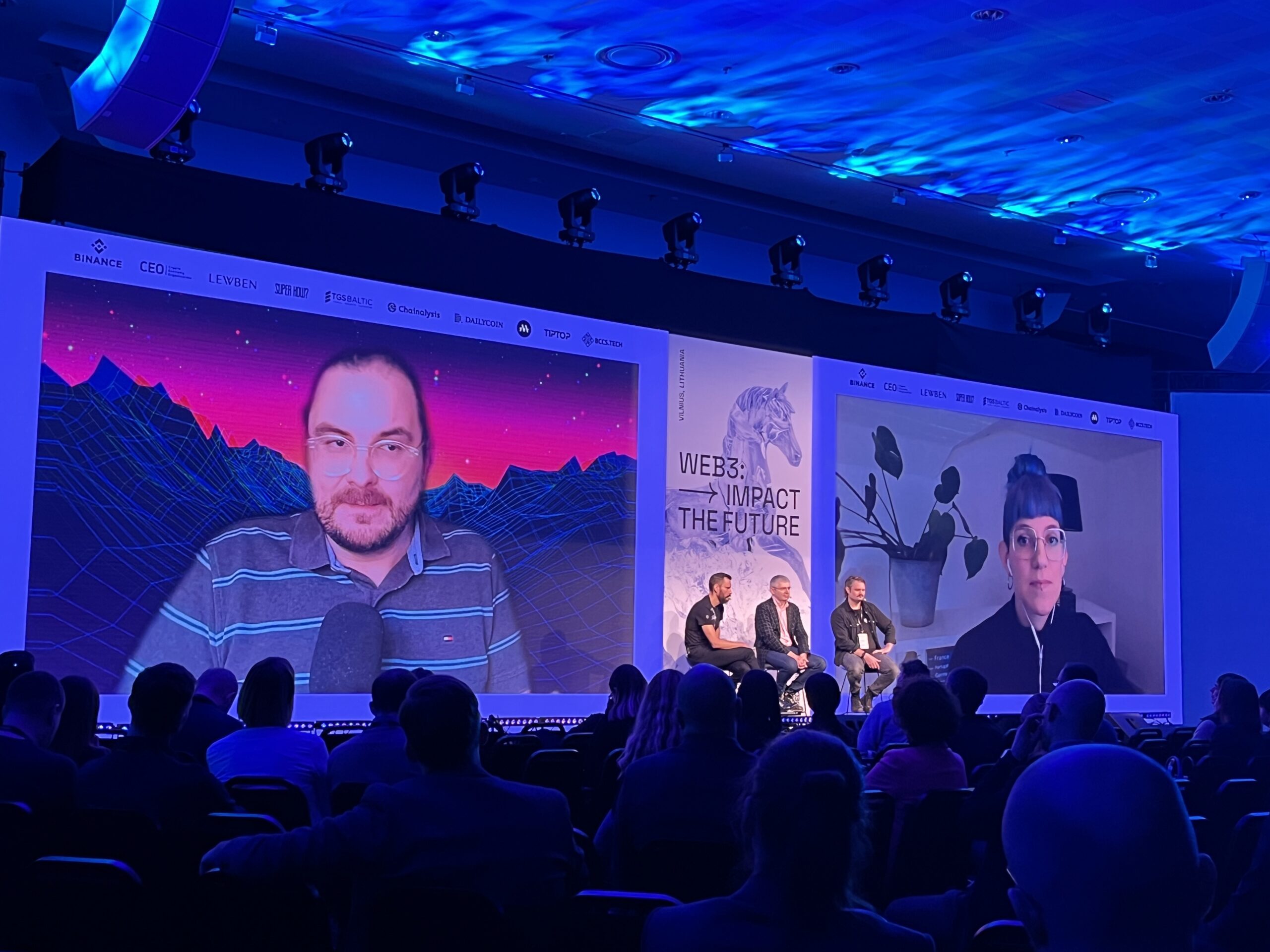 web3summit Web3 summit in Vilnius, metaverse stage