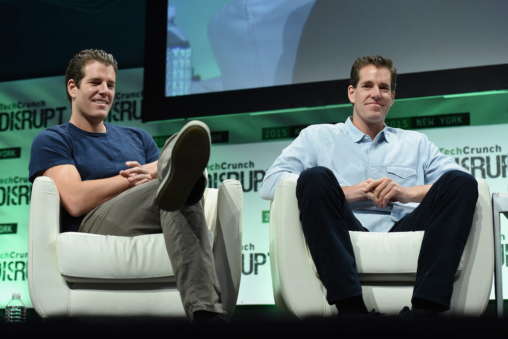 TechCrunch Disrupt NY 2015 - Day 3 Cameron Winklevoss and Tyler Winklevoss