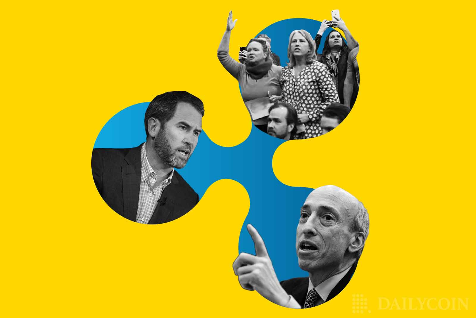 Humans inside Ripple logo.