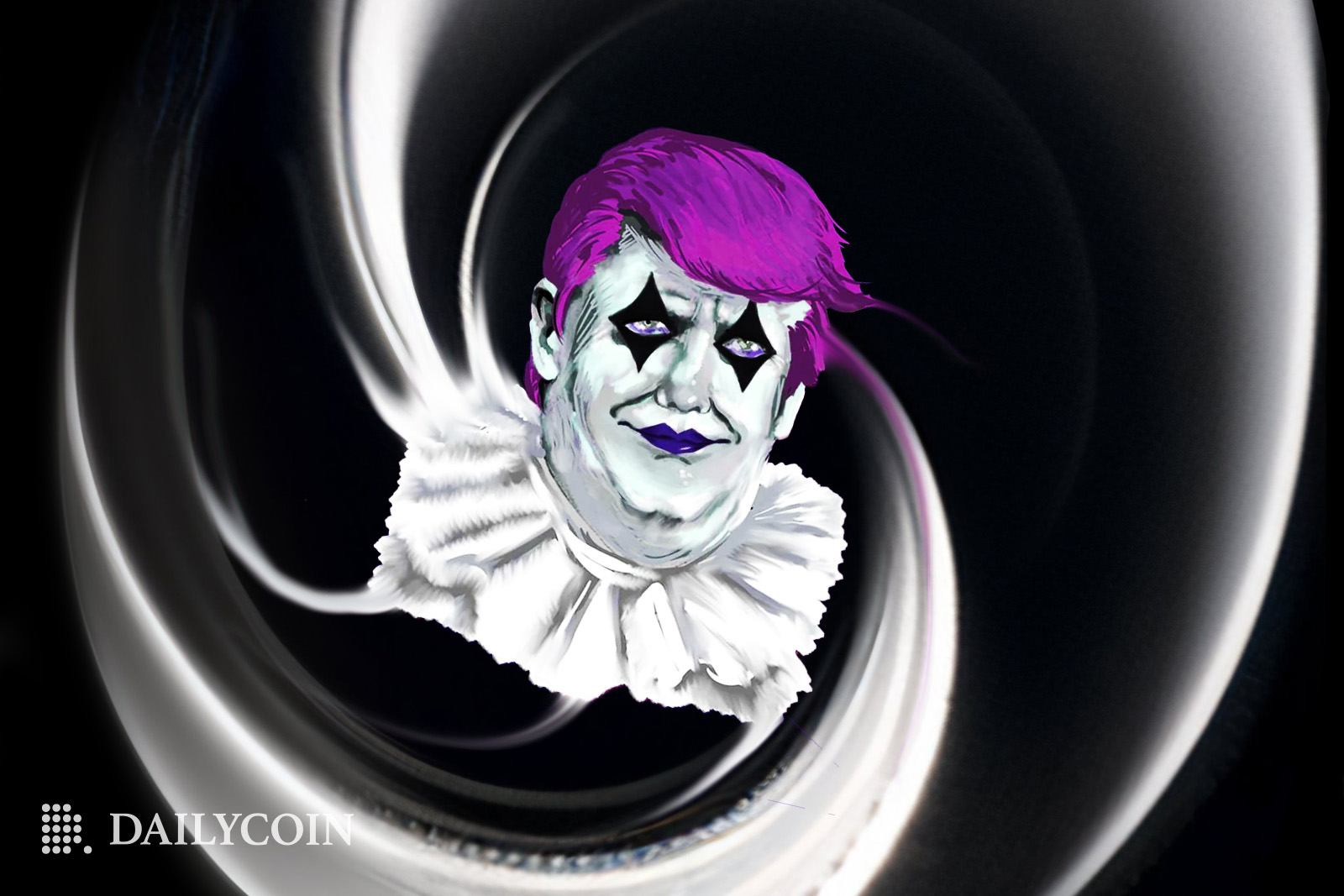 Joker Trump from The Bad Seed Book Trump-NFT collection
