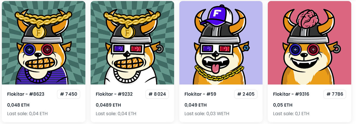 Flokitars- floki NFTs.