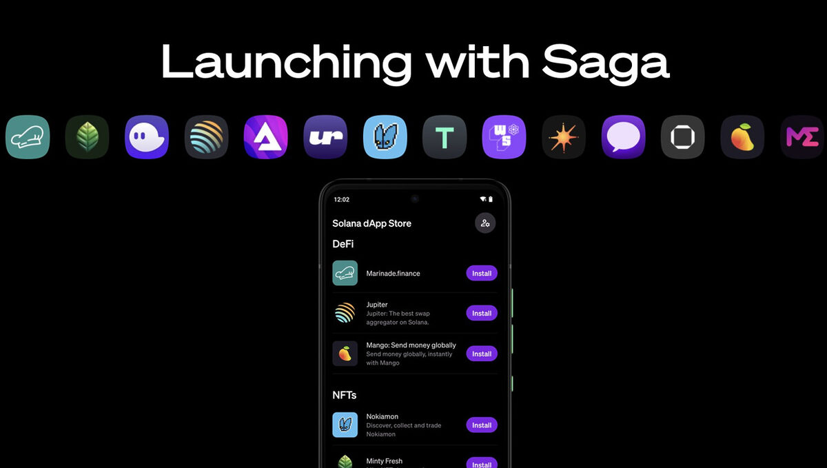 Solana phone dApp store.