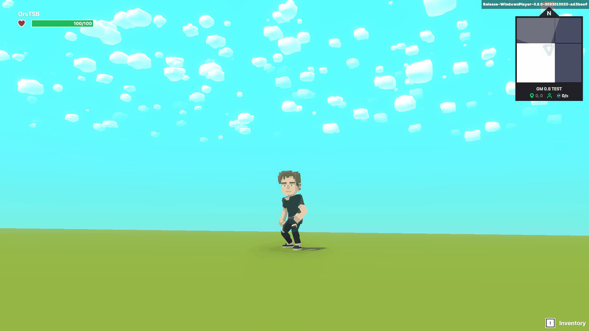 Game Maker v0.8 in action.