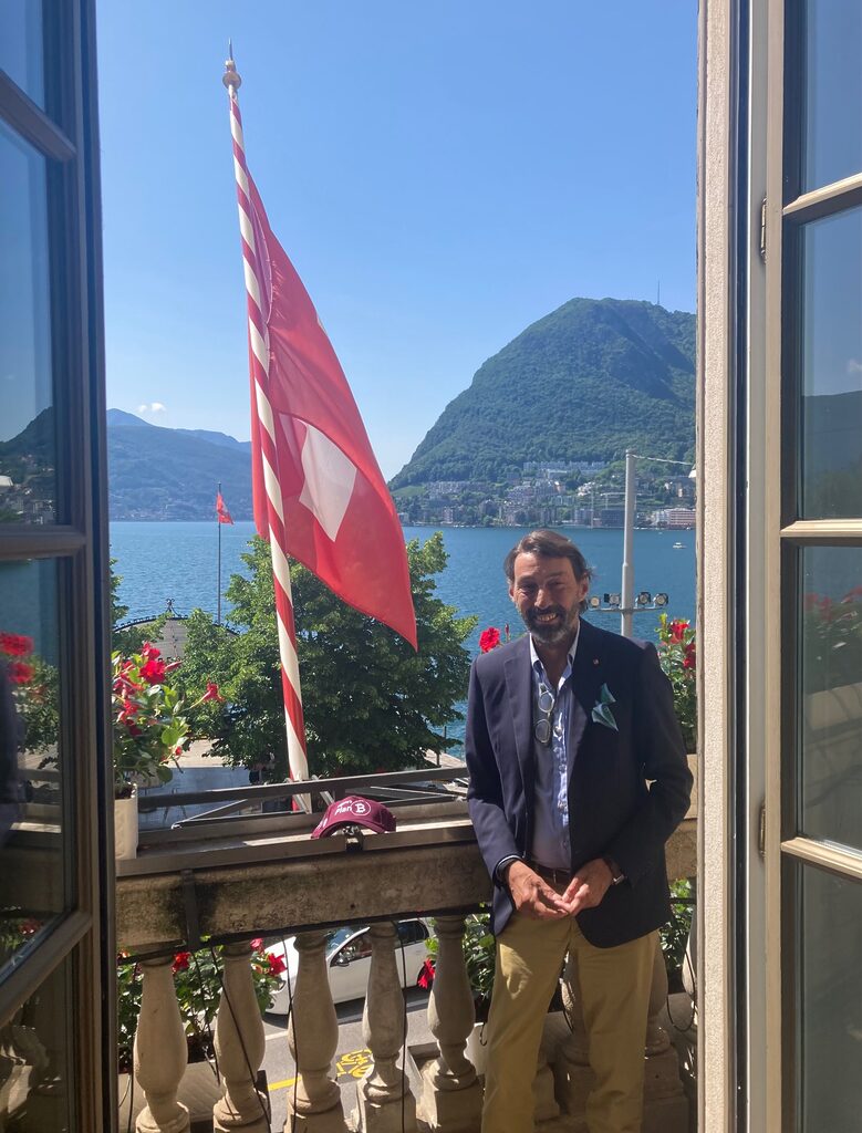 Lugano Mayor Michele Foletti.