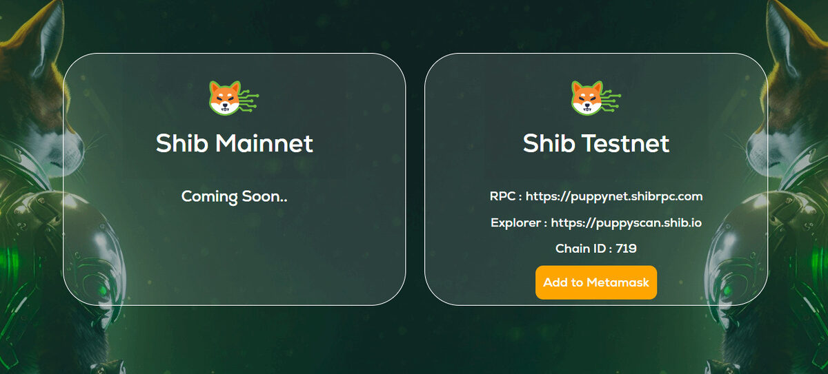 Puppynet network configuration.