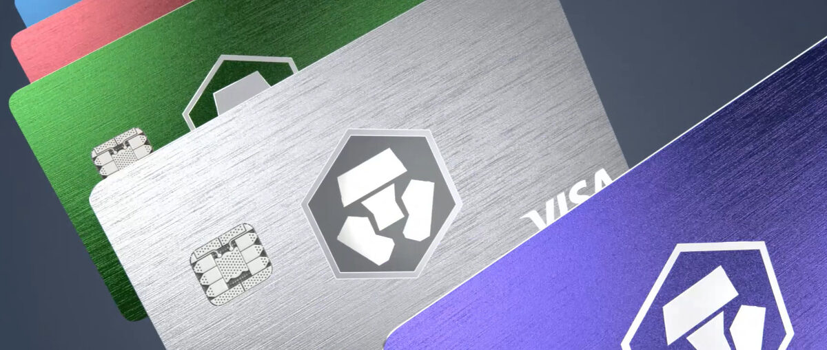 Crypto.com credit card.