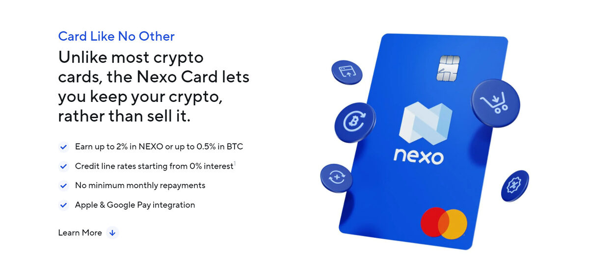 Nexo card.