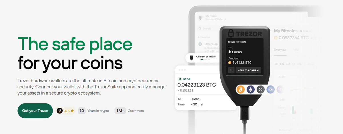 Tenzor crypto wallet website.