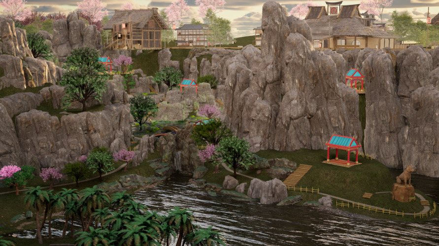 Wagmi Temple concept art.
