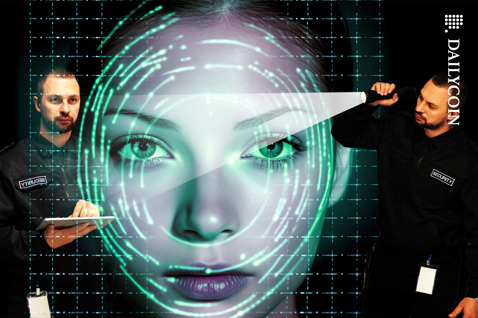 Pi Network Security doing a check on a customers digital identity.
