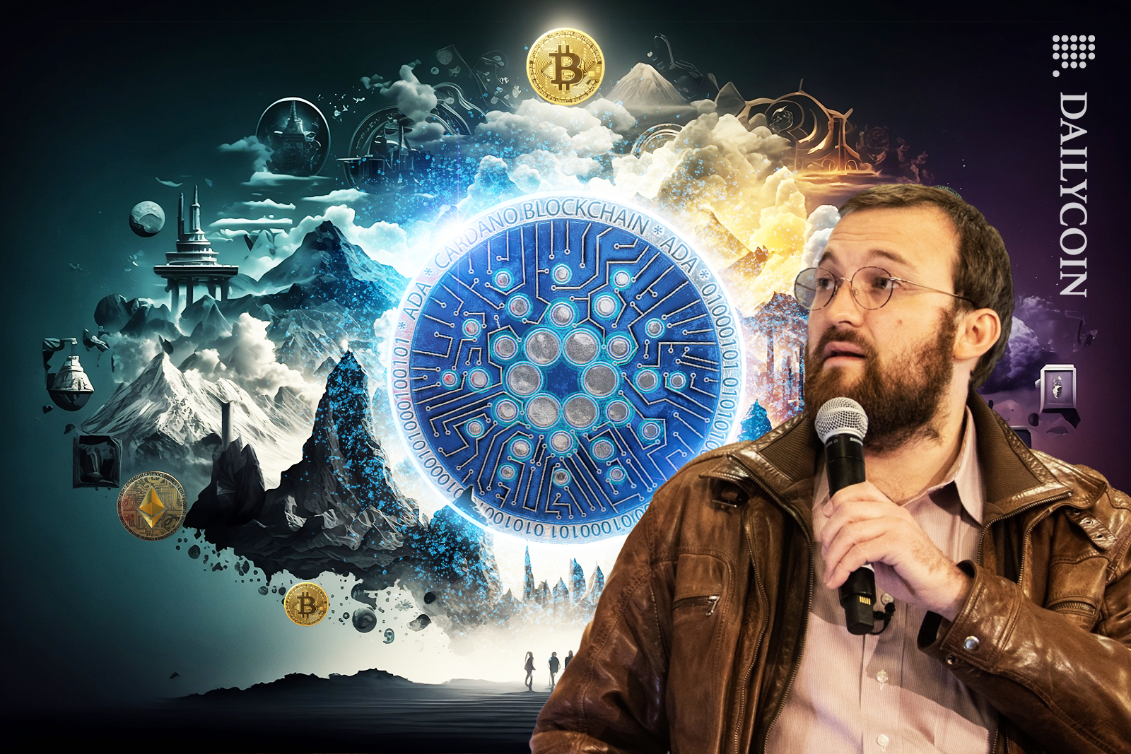 Charles Hoskinson envisions Cardano big and shiny.
