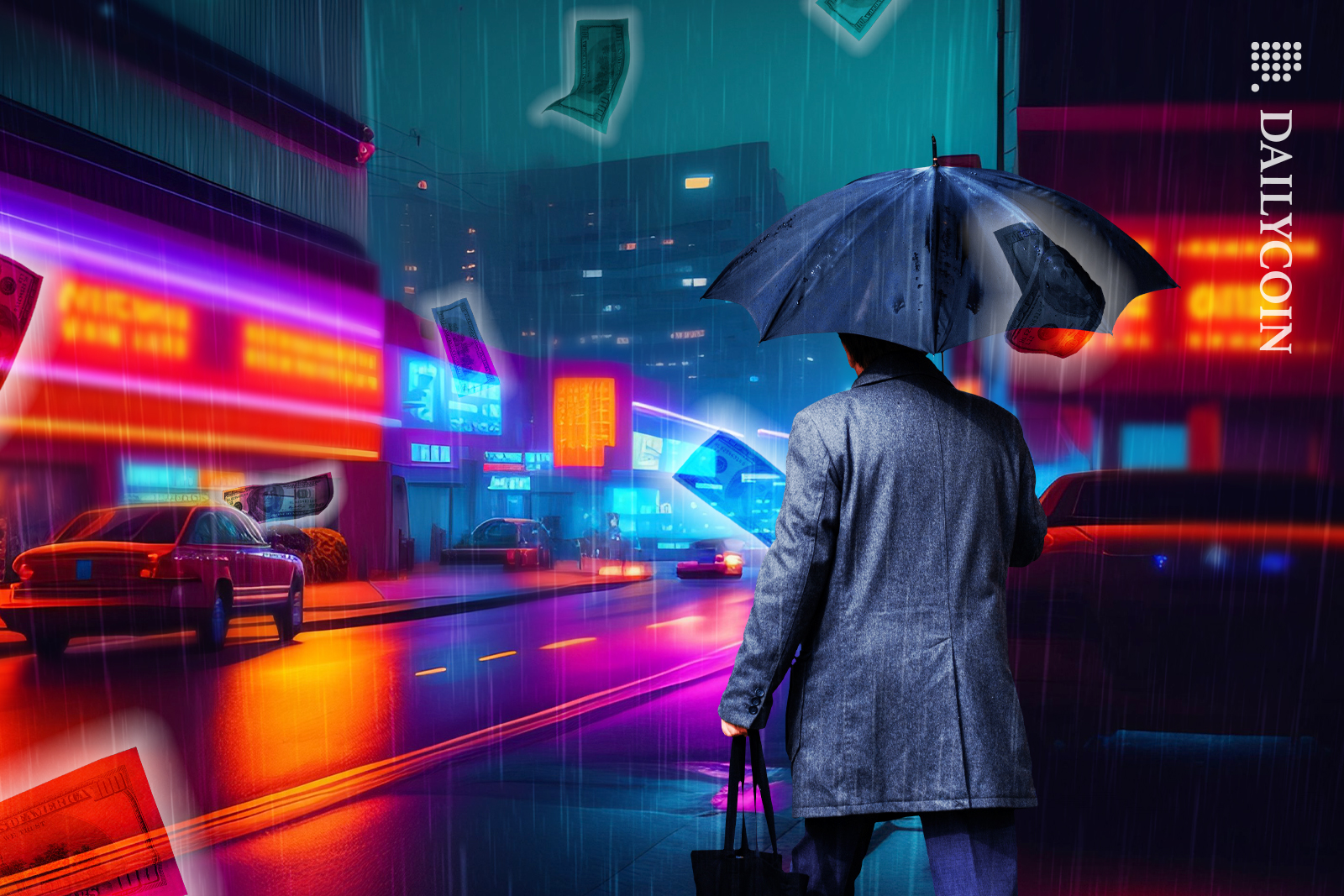Raining digital dollars, but no one cares.