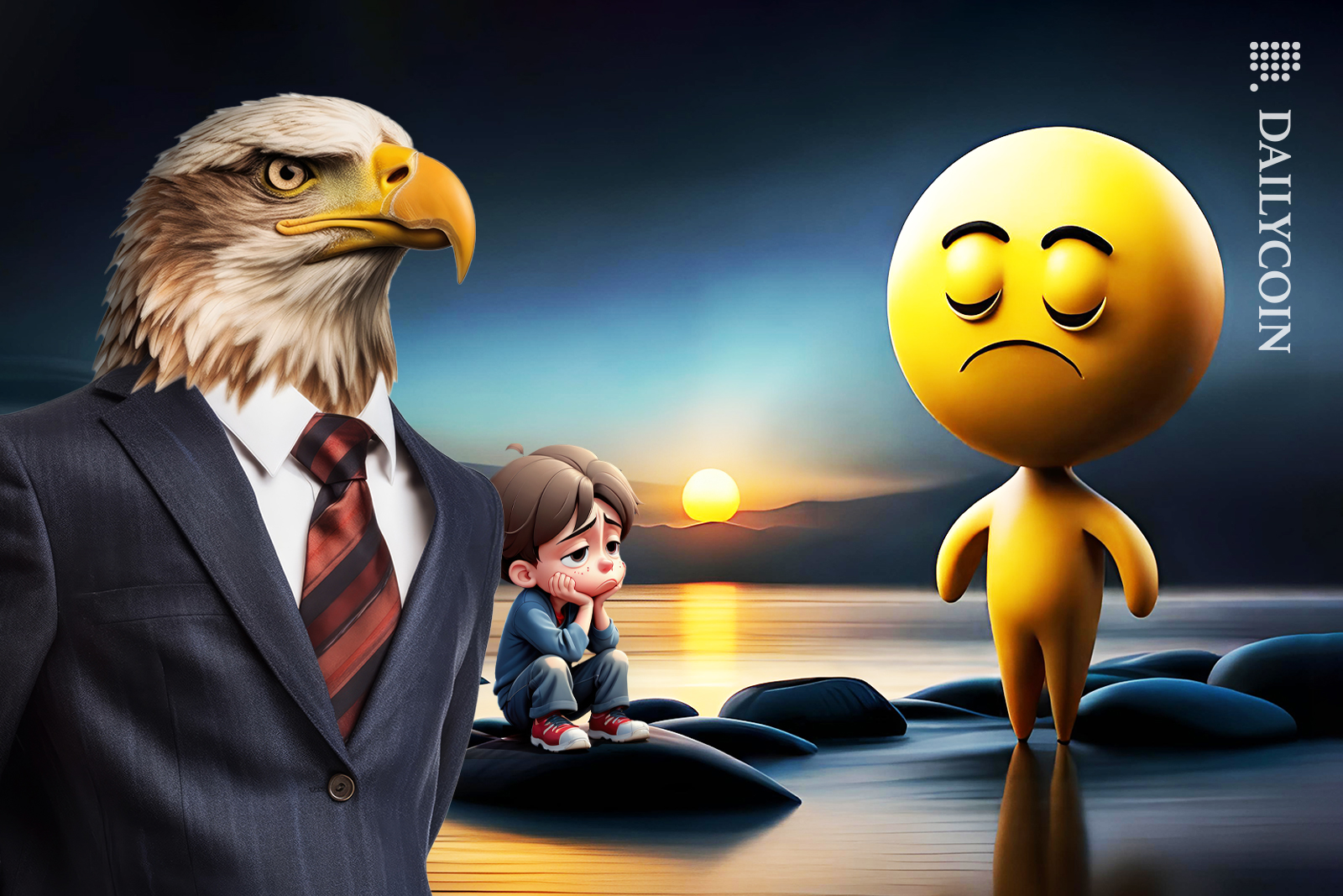 SEC eagle man giving some bad news to the NFT's.