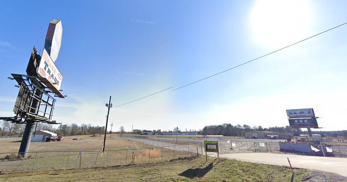 An industrial warehouse in Damascus, Arkansas.