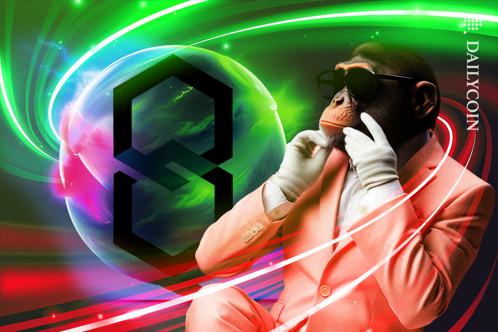 Smart monkey looking into the HUT 8 USBTC Merger.