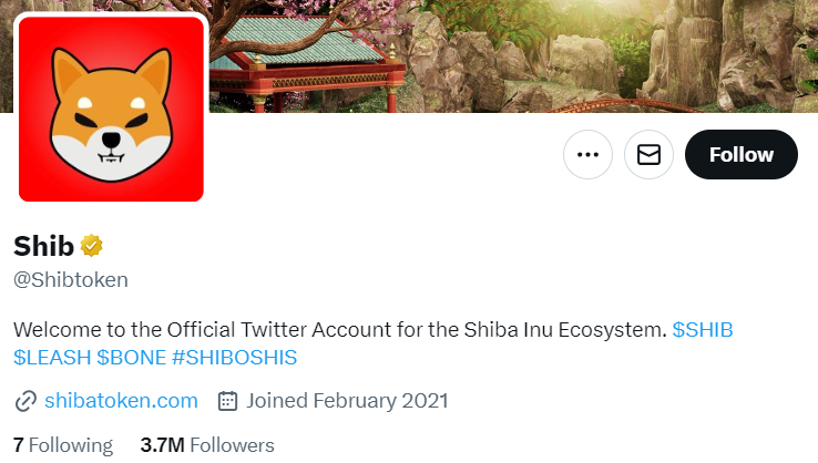 Shib X profile.