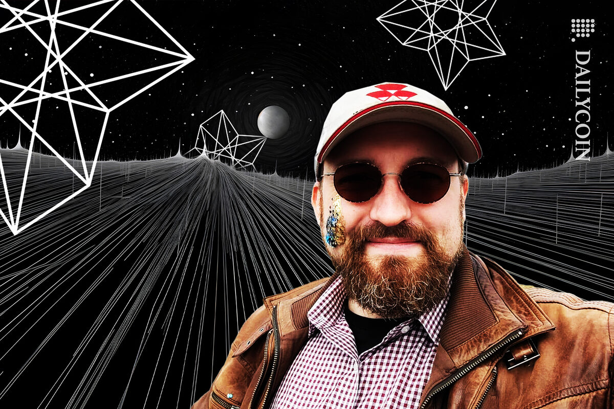Charles Hoskinson on the way to his project 'Midnight'