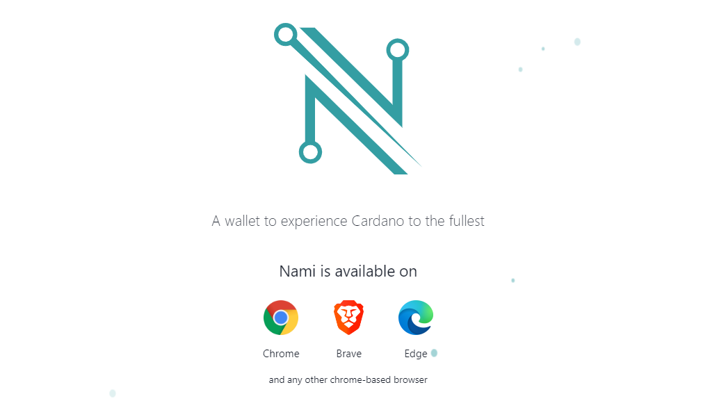 Nami wallet.