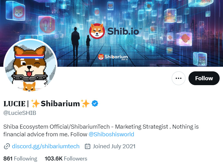 Lcie shib X profile.