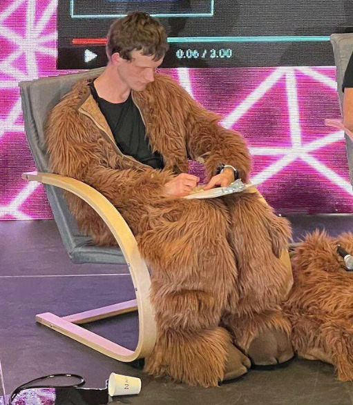 vitalik costume bear
