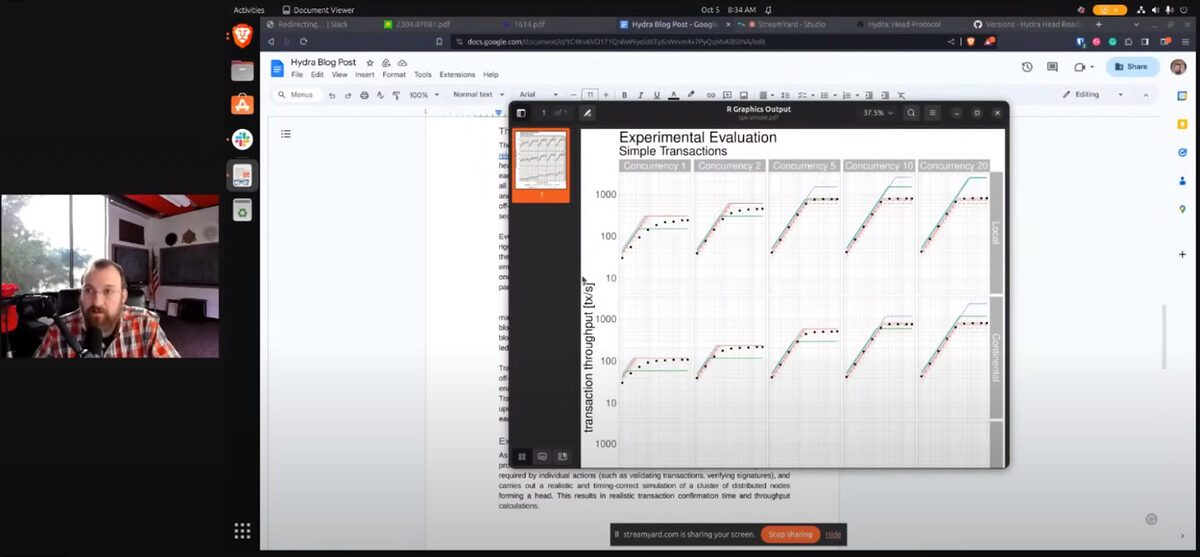 Snippet from Charles Hoskinson's video.