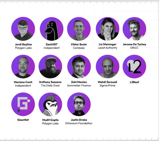 The protocol council members.