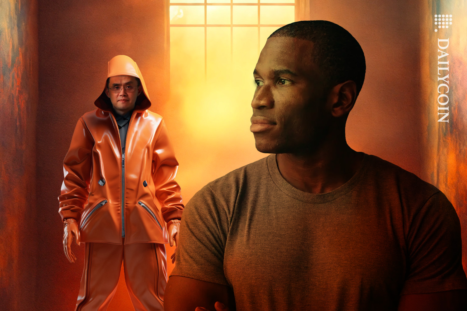 Binance CZ dressed in a cool outfit in jail, Arthur Hayes is unimpressed.