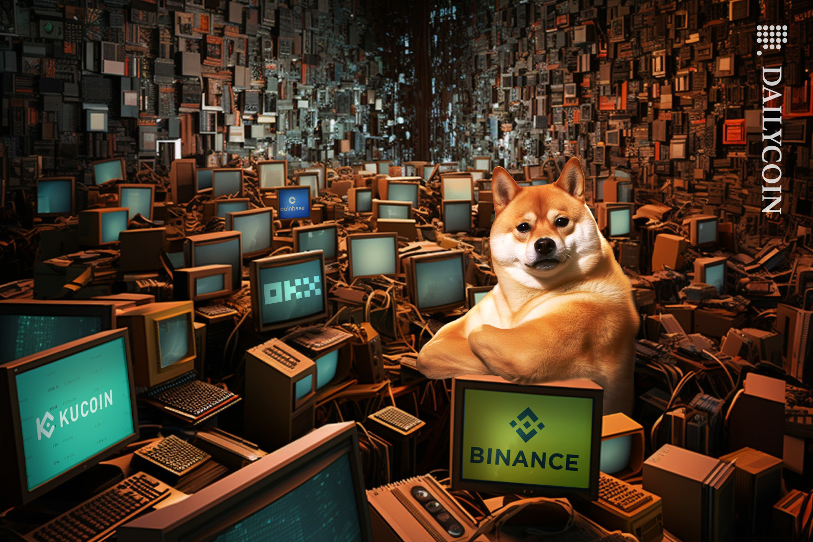 Shiba Inu in the middle of searching for the perfect exchange.