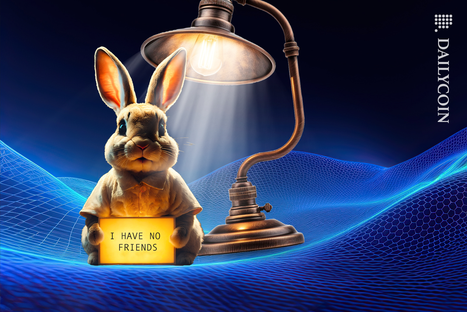 Friends.tech bunny with no friends.