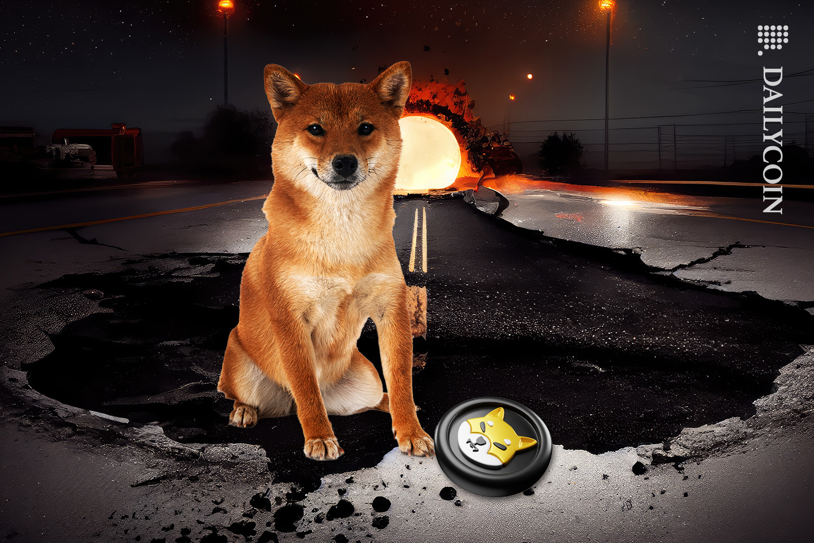 Shiba inu pleased with the new path made for his coin.